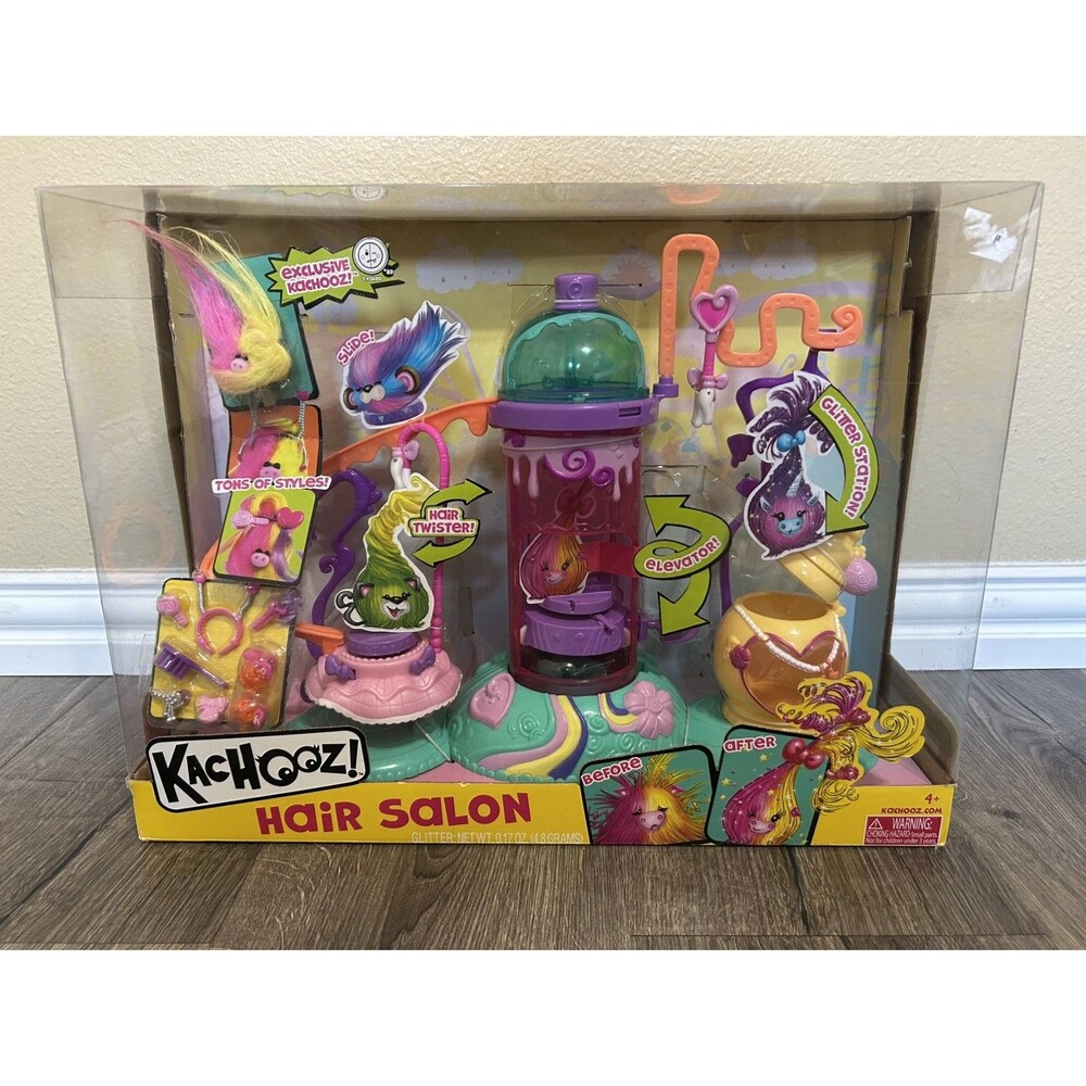 Kachooz! Hair Salon Fuzzy Characters with Long Hair MGA Entertainment